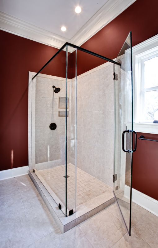 Frameless Glass Shower Enclosure