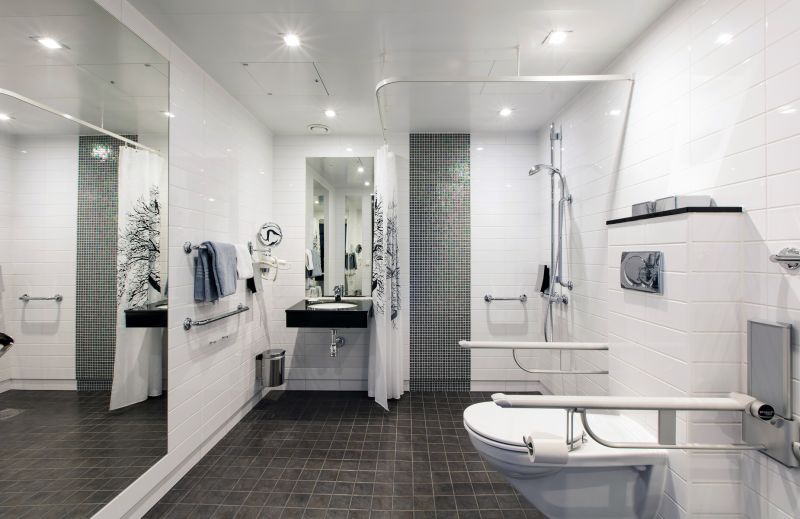 Open-Plan Shower Area